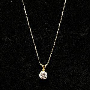 Cubic zirconia necklace